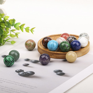 Vente en gros de boules sphériques de pierres précieuses naturelles polies de 2.0 cm boule de roches de cristal de guérison <span class=keywords><strong>collection</strong></span> minérale et cadeaux de décoration intérieure - Product Image 5