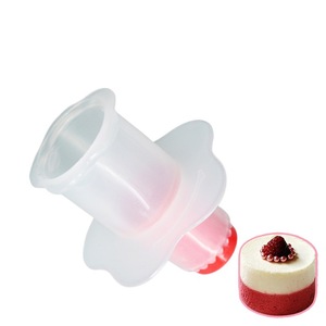 Cake Core Extractor Tool Set 2 Pieces Cylindrical Cake <b>Mold</b> For Baking Pastry Filling DIY Cupcake Corer - Product Image 3