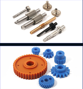 高精度鋼製平歯車工業機械用真鍮製エレベーターウォームギア - Product Image 6