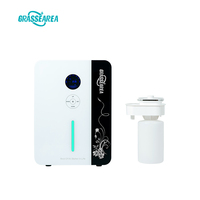 Nouveau design Diffuseur d'arômes en céramique électrique sans eau pour hôtel Système de parfum HVAC avec recharge d'huile de parfum d'affaires Matériau métallique
