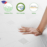Colchón Moderno para Dormitorio de Hotel, Colchón de Masaje Mixto, Tela para Colchón, Pedidos en Línea, Tamaños Individual, Matrimonial, King Size, Colchón de Gel, Látex, Espuma Viscoelástica