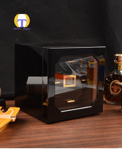 Giao hàng nhanh 100 cái nhỏ nhất xì gà hiển thị Humidor Showcase xì gà tủ trưng bày điện - Product Image 3