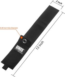 Organisateur de rangement pour rallonges robustes de 13 pouces, lot de 8 grands serre-câbles, sangles, crochets et bandes auto-agrippantes pour cordons d'alimentation - Product Image 4
