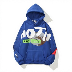 Sudadera con Capucha Personalizada con Estampado 3D en Relieve, Sudadera con Capucha de Mezcla de Algodón de Alta Calidad para Hombre, Ropa Casual y Deportiva, Servicios OEM - Product Image 1