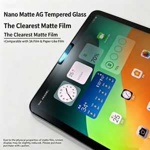Matte Tempered <b>Glass</b> for Honor MagicPad X9 X8 GT, Anti‑Glare Anti‑Fingerprint, No Touch Disconnection - Product Image 4