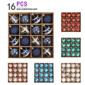 2025 nuevas bolas de Navidad de plástico de buena calidad de Venta caliente BOLA DE Navidad decorativa impermeable para fiesta - Product Image 2