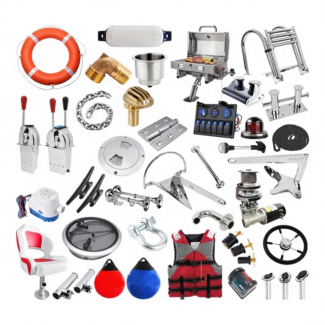Marine Hardware Equipment Boat Accessories 316 Stainless Steel Other Marine Supplies Boat Parts for Yacht