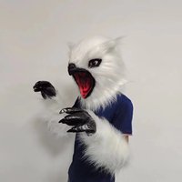 Masque de Hibou en Latex Réaliste avec Griffes Masques de Hibou d'Halloween pour Adultes et Enfants pour Fête et Costume de Mascarade