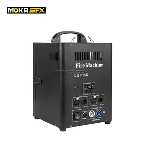 MOKA SFX havai fişek 120w Dmx çift yönlü yangın makinesi sahne etkisi alev atıcı makinesi alev Fx sprey ekipmanı