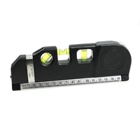 Niveau laser 250 mm avec rubans de mesure multifonctions