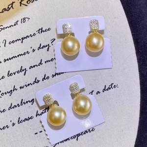 อุปกรณ์ทำเครื่องประดับมุก DIY 22583 ชิ้น ตัวเรือนเงินแท้ S925 สำหรับต่างหูแบบเปล่า แฟชั่นเครื่องประดับเงิน ต่างหูพร้อมลูกปัดทรงกลมขนาด 8-13 มม. - Product Image 3