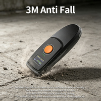 Lector de Códigos de Barras Portátil Xincode 2D Inalámbrico, Mini Escáner de Códigos QR, Pistola Escaneadora de Códigos de Barras para Supermercado GT-360D