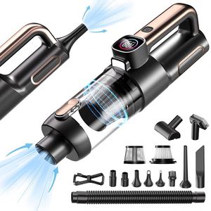 Cordless Car Vacuum Cleaner and Air <b>Duster</b> Mini 2in1 Strong Suction Portable Handheld Vacuum Cleaner for Car Home Office Travel - Product Image 1