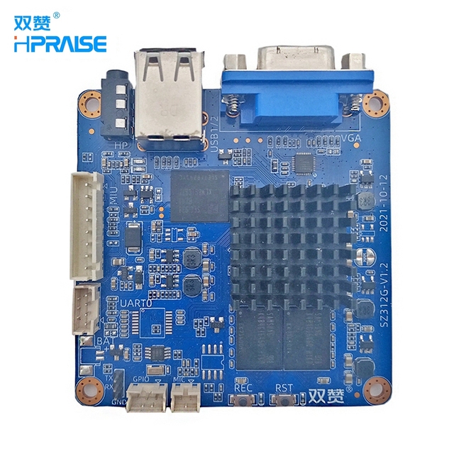 Cheap RK3128 Arm Core Board Single Board Computer VGA RS232 Android Linux Motherboard for Advertising Machine