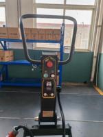 Machine à poncer les sols à disque planétaire manuelle, polisseuse de sols en béton, meuleuse de sols avec plaquettes en résine