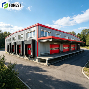 Resistant Commercial Steel Structure Warehouse Building Construction Workshop Corrosion Prefabricated Machinery - Product Image 1