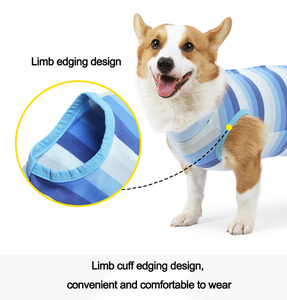 Ropa transpirable Traje de recuperación de cirugía <span class=keywords><strong>para</strong></span> <span class=keywords><strong>perros</strong></span> <span class=keywords><strong>Chaleco</strong></span> Traje de esterilización <span class=keywords><strong>para</strong></span> <span class=keywords><strong>perros</strong></span> Ropa postoperatoria <span class=keywords><strong>para</strong></span> <span class=keywords><strong>perros</strong></span> - Product Image 6