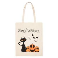 Bolso de Hombro de Lona para Mujer Pequeño para Maquillaje con Cordón para Compras Bolsa Tote de Algodón Personalizada con Logotipo Impreso