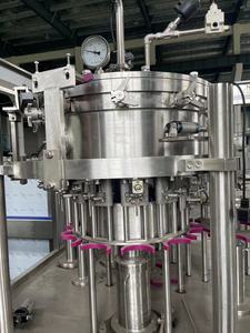 Macchina Riempitrice Automatica 3in1 <span class=keywords><strong>DGF</strong></span> 14-12-5 per Bevande Gassate, 3000BPH, Impianto di Riempimento Liquidi per Piccole Produzioni - Product Image 4