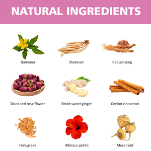 Chá OEM de Maca para Energia Sexual e Fertilidade Natural, Melhora o Desequilíbrio Hormonal, Chá de Fertilidade Feminina, Aumenta a <span class=keywords><strong>Libido</strong></span> para Mulheres - Product Image 4