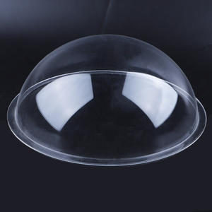 स्पष्ट ऐक्रेलिक गोलार्ध पारदर्शी स्पष्ट प्लास्टिक पेरेटेक्स ऐक्रेलिक गुंबद फ्लैंज के साथ स्पष्ट ऐक्रेलिक आधे क्षेत्र को कवर करते हैं - Product Image 5