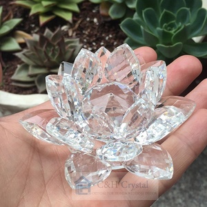 K9 fiore <span class=keywords><strong>di</strong></span> <span class=keywords><strong>loto</strong></span> <span class=keywords><strong>di</strong></span> cristallo per decorazioni per la casa e Souvenir regalo <span class=keywords><strong>di</strong></span> altri oggetti artigianali <span class=keywords><strong>di</strong></span> cristallo categoria <span class=keywords><strong>di</strong></span> prodotto - Product Image 2