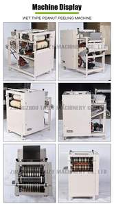 Pelador de capa roja de maní automático, máquina peladora de maní crudo de tipo húmedo, <span class=keywords><strong>precio</strong></span> - Product Image 5