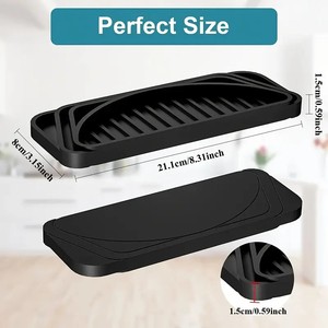 Tapis anti-débordement pour distributeur d'eau, plateau de récupération des gouttes pour machine à café, réfrigérateur, évier de cuisine - Vente en gros - Product Image 4