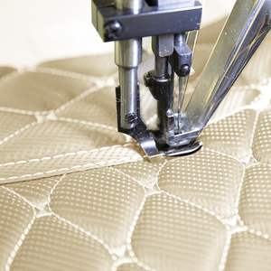 Tapis de sol de <span class=keywords><strong>voiture</strong></span> de luxe en cuir 3D, universel, lavable, pressé à chaud 5D, imperméable, Offre Spéciale - Product Image 3