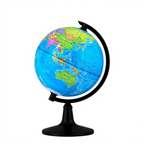 Globo Terráqueo Educativo del Distrito Político <span class=keywords><strong>de</strong></span> Shijida, Libro <span class=keywords><strong>de</strong></span> Texto Estándar, Recomendado por Profesores, para el Aprendizaje <span class=keywords><strong>de</strong></span> <span class=keywords><strong>Geografía</strong></span> en <span class=keywords><strong>Primaria</strong></span> y Secundaria - Product Image 1