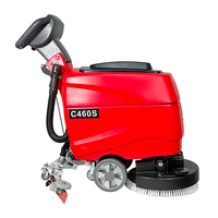 Magwell C460S 18in brosse machine de nettoyage de carreaux épurateur de sol marche derrière pour entrepôt