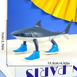 Ornements faits à la main en PVC, thème montagne et mer américains, jouets en relief TungTungTungSahur - Product Image 4