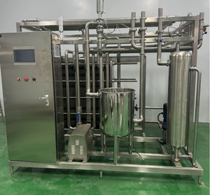 Sterilizzatore UHT Tubo-in-tubo per Linea di Produzione di Succhi di Frutta ad Alta Viscosità e Concentrato di Pomodoro, Unità di Sterilizzazione Automatica CIP 316L - Product Image 1