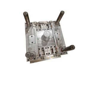 Molde de inyección de plástico con inserto metálico al por mayor para ensamblaje de chasis de cubierta inferior de aspiradora robótica - Product Image 4