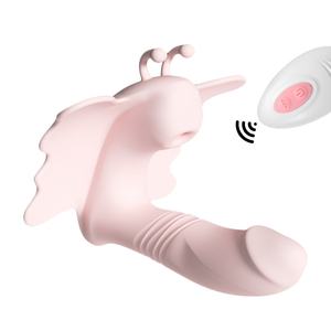 APP-bestuurbaar draagbaar zuigvibrator-ei met draadloze afstandsbediening, telescopische vibrator, masturbatie-apparaat voor volwassenen - Product Image 4