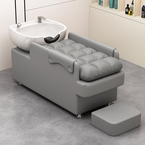 Bac à shampoing en céramique multifonctionnel pour salon de coiffure, unité de lavage des cheveux, mobilier de salon - Product Image 2