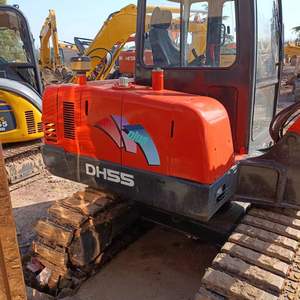 Mini-excavatrice sur chenilles d'occasion Doosan 55 tonnes avec boîte de vitesses PLC, moteur, pompe et roulement à vendre - Product Image 5