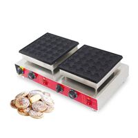 Mini Machine à crêpes hollandaise 100 trous, en fonte Poffertjes Grill antiadhésif Dorayaki gaufrier à gaz