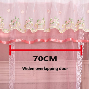 มุ้งกันยุงแบบรางพับได้ พร้อมขาตั้งและชุดผ้าคลุมเตียง - Product Image 4
