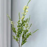 Plantes décoratives artificielles en soie Salvia, style européen, imperméables, décoration intérieure, fleurs de mariage, arrangement floral