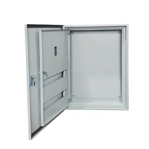 Double door wall mounted distribution box metal electric control box