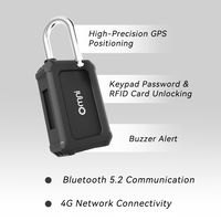 Cadenas intelligent 4G à énergie solaire avec mot de passe
