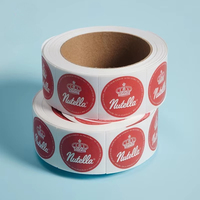 Rollo Autoadhesivo Impreso Personalizado para Agua, Cerveza, Vino, Whisky, Tequila, Jugo, Bebidas Minerales y Alimentos con Adhesivo Permanente