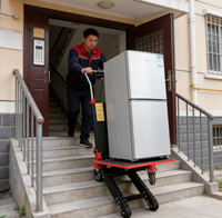 Chariot pliant motorisé léger et conforme CE pour monter les escaliers – Nouveau produit
