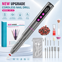 Vantrend Beauty Aluminium Pen-vormige 35000 RPM Hoge Snelheid Elektrische Nagelboormachine Professionele Draagbare Nagelsalonapparatuur