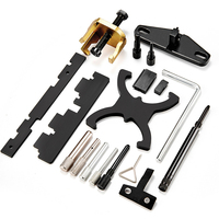 Kit d'outils de calage de distribution moteur SOOLU 18 pièces # Acier au carbone 45 compatible avec Ford Fiesta Focus Escape Mazda Volvo