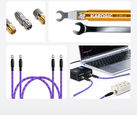 Analyseur de réseau vectoriel USB HAROGIC série VNB, plage de fréquences 100 kHz à 6 GHz, double port VNA pour test RF, antenne, filtre