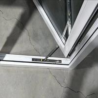 Fenêtre à battant en PVC à double vitrage sur mesure avec moustiquaire de sécurité intégrée, ouverture à bascule, pour projets résidentiels