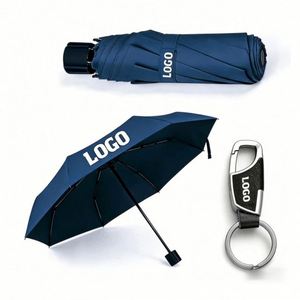 Wholesale Custom Logo Umbrella for Event Promotional Business Gift Premium <b>Folding</b> UV Protection Design Umbrellas - Product Image 1
