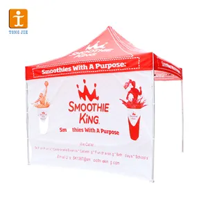 Custom Tent Waterproof Events Tent Customized Advertising Outdoor Printed Tent Portable Retractable Gazebo Roof